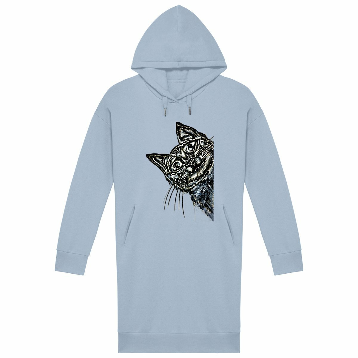 Women's hoodie dress - Premium Plus