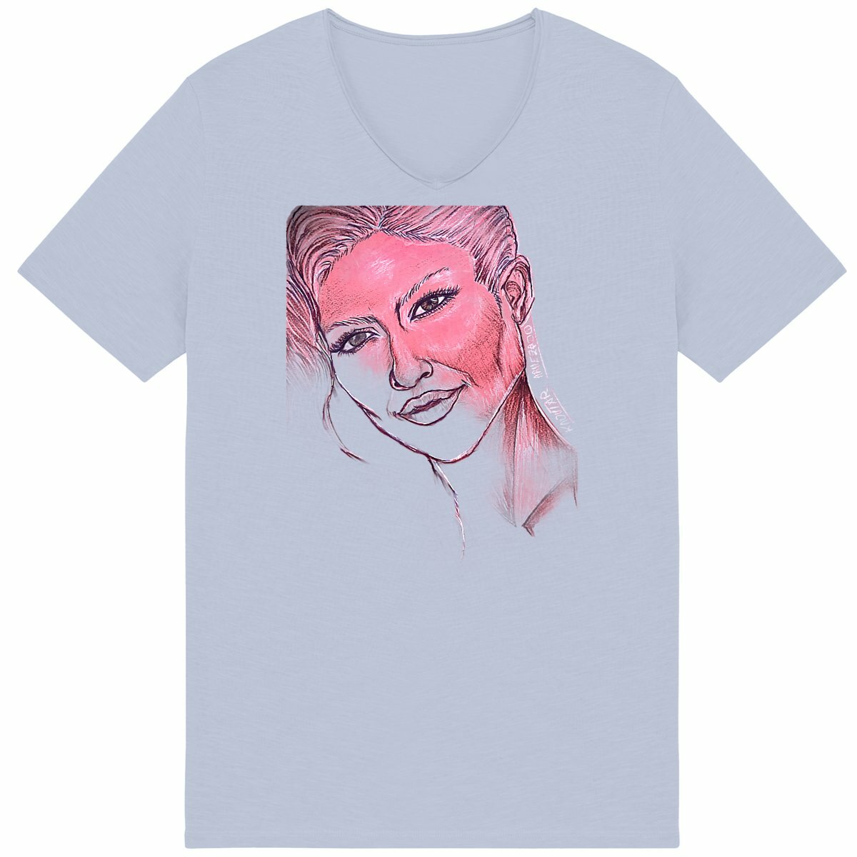 Men's slub t-shirt - Premium Plus