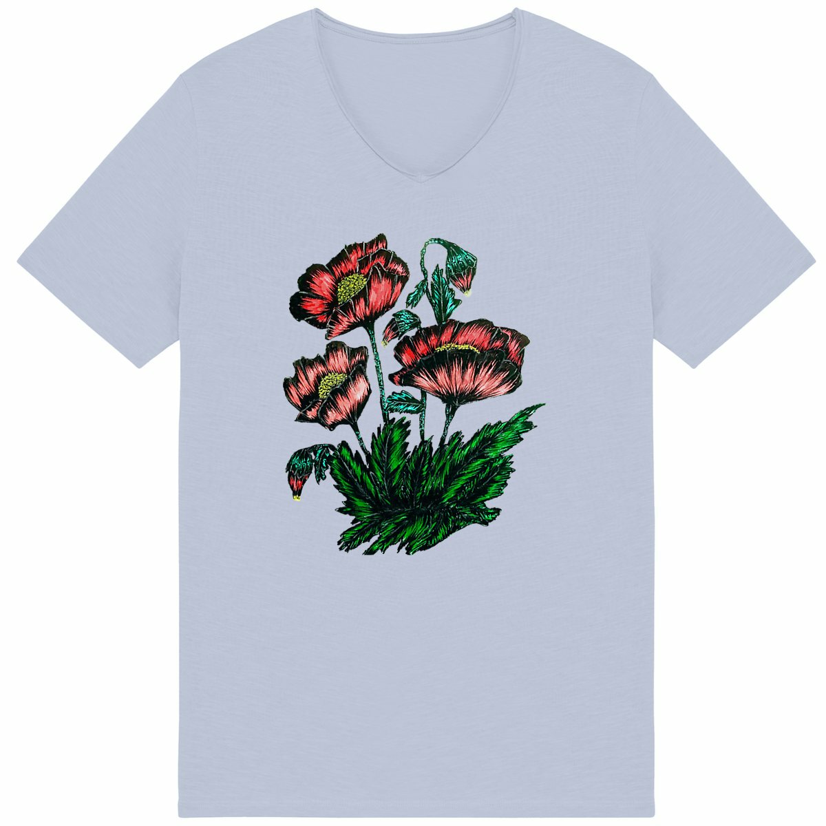 Men's slub t-shirt - Premium Plus