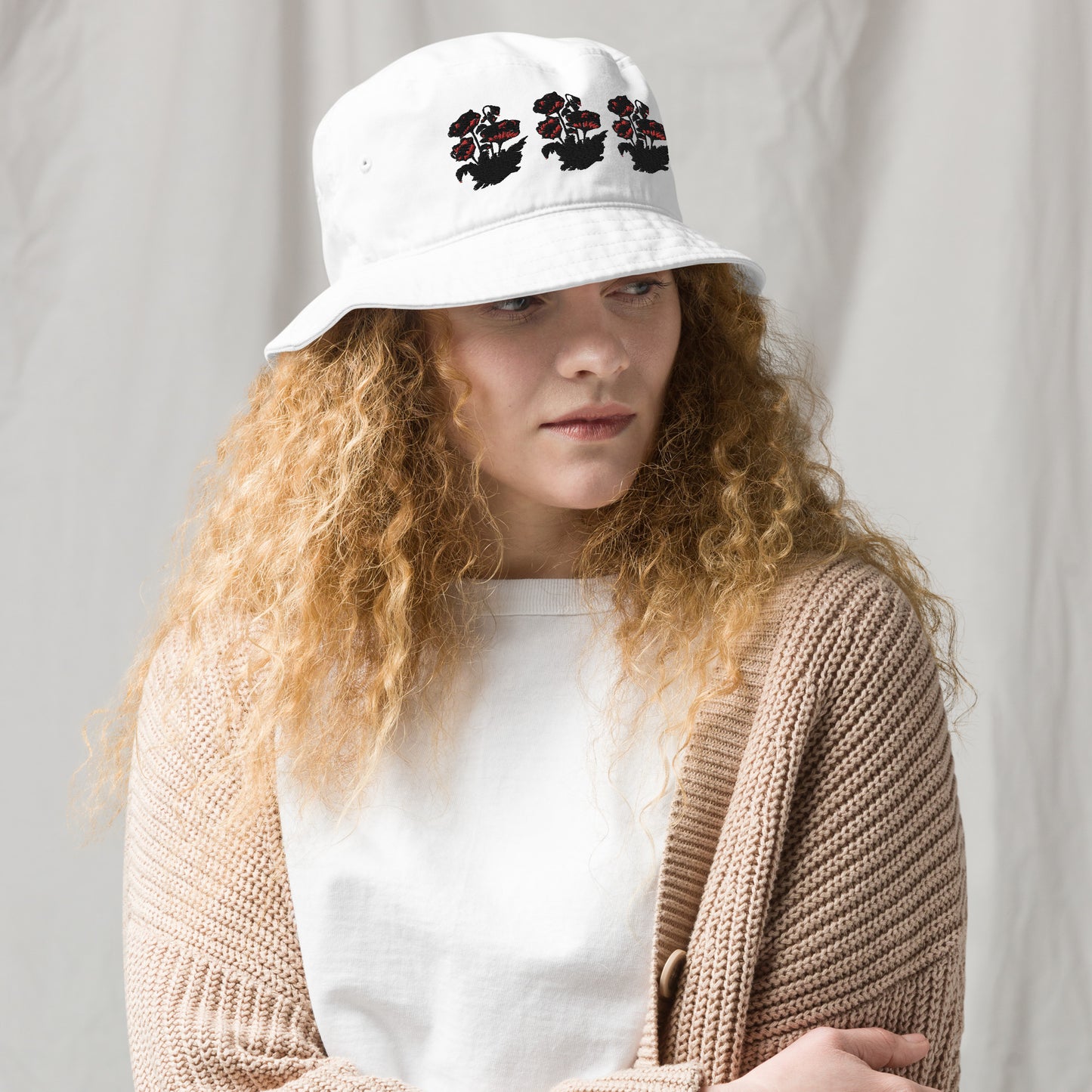 Organic bucket hat