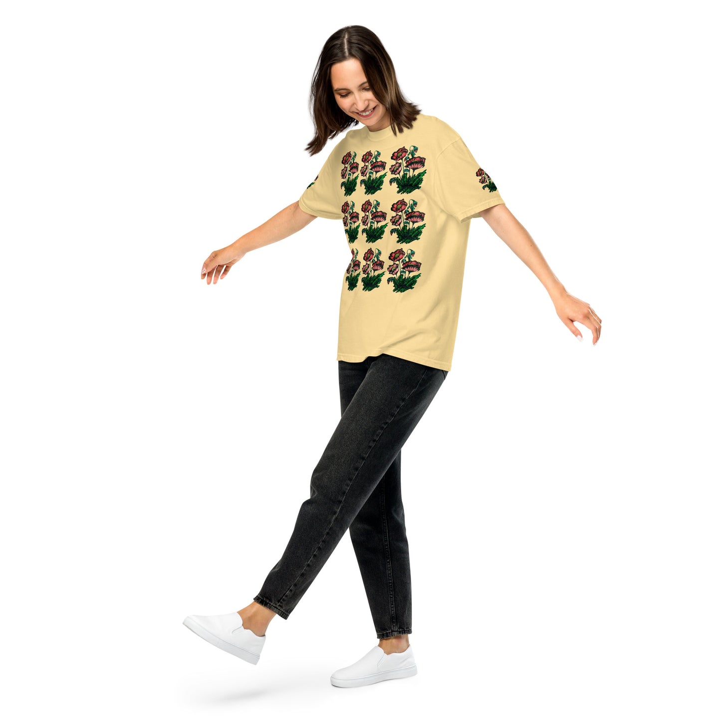 Unisex garment-dyed heavyweight t-shirt