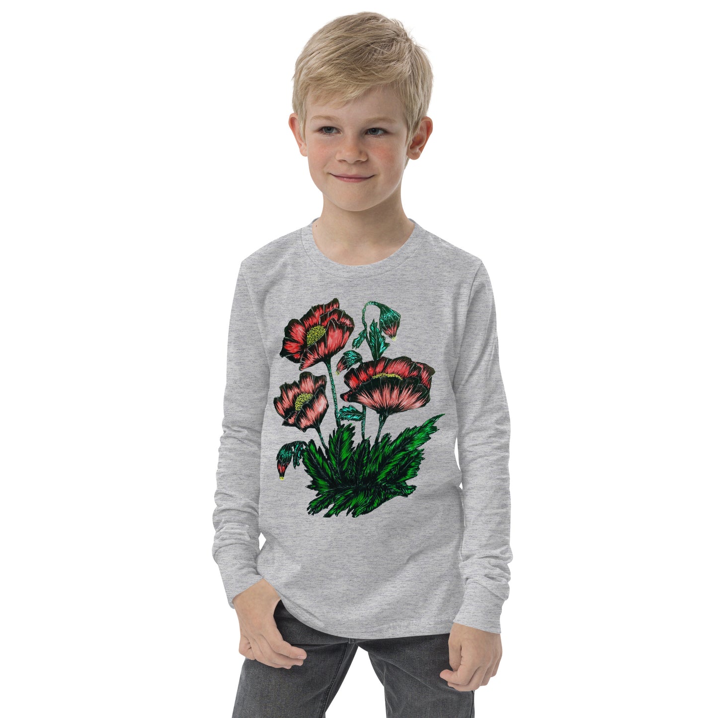 Youth long sleeve tee