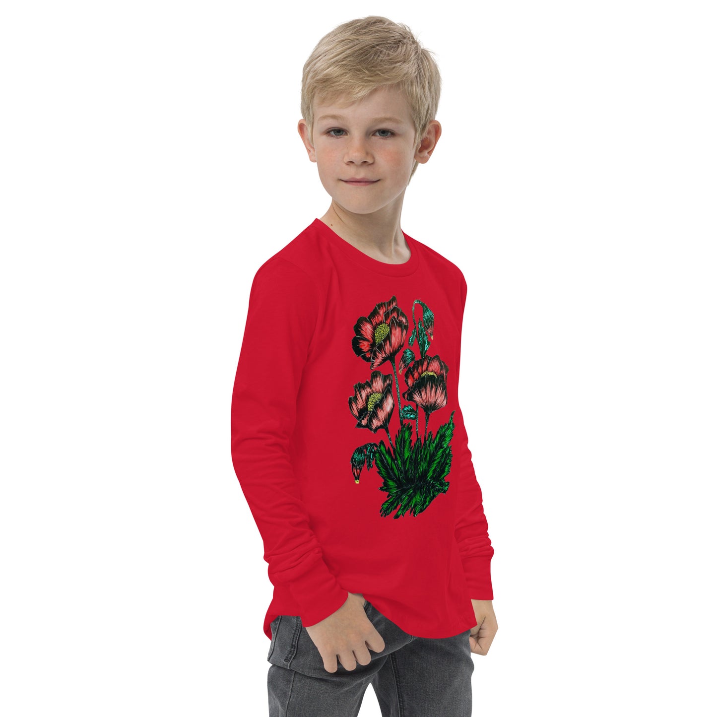 Youth long sleeve tee