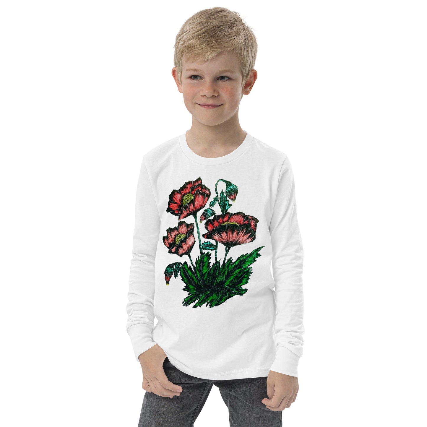 Youth long sleeve tee