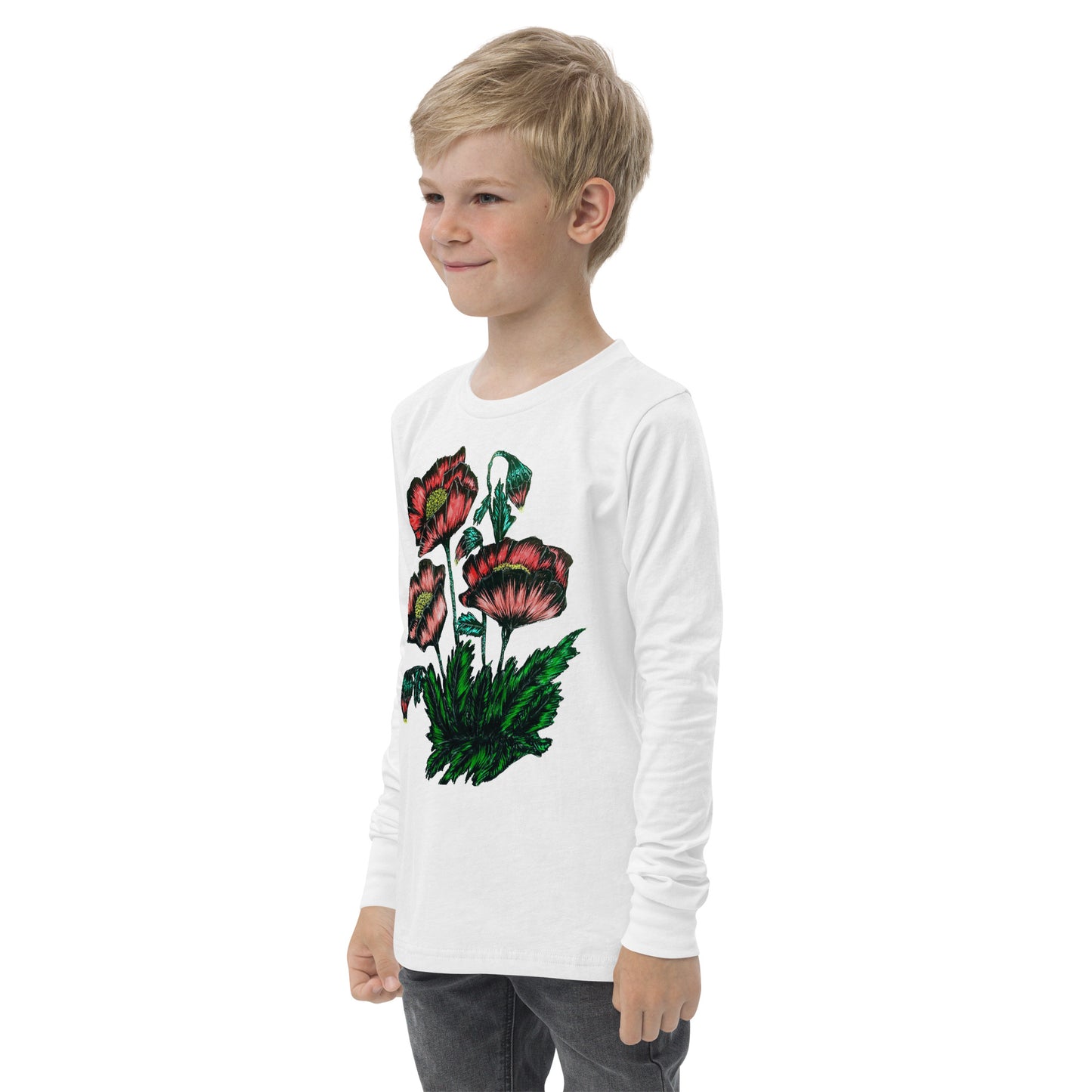 Youth long sleeve tee