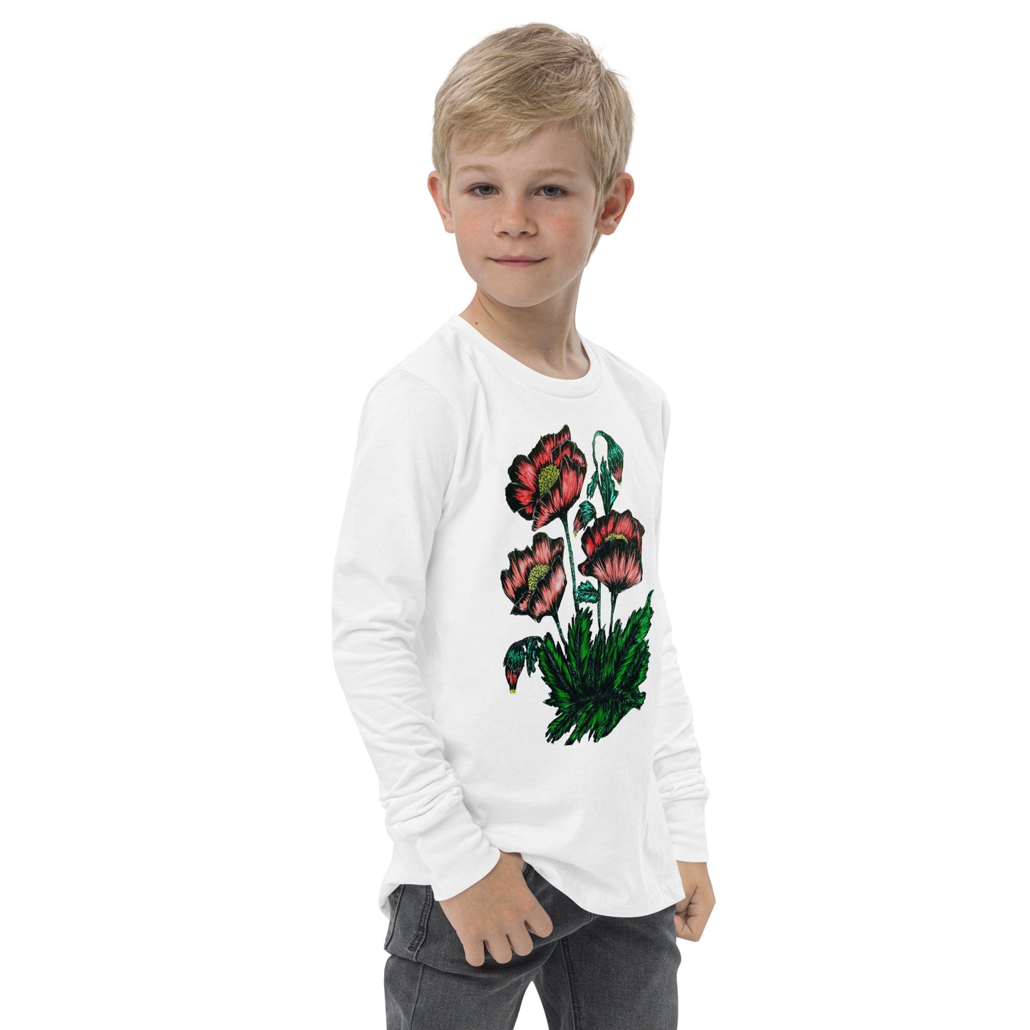 Youth long sleeve tee