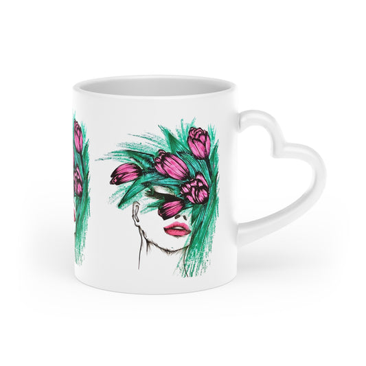 Heart-Shaped Mug