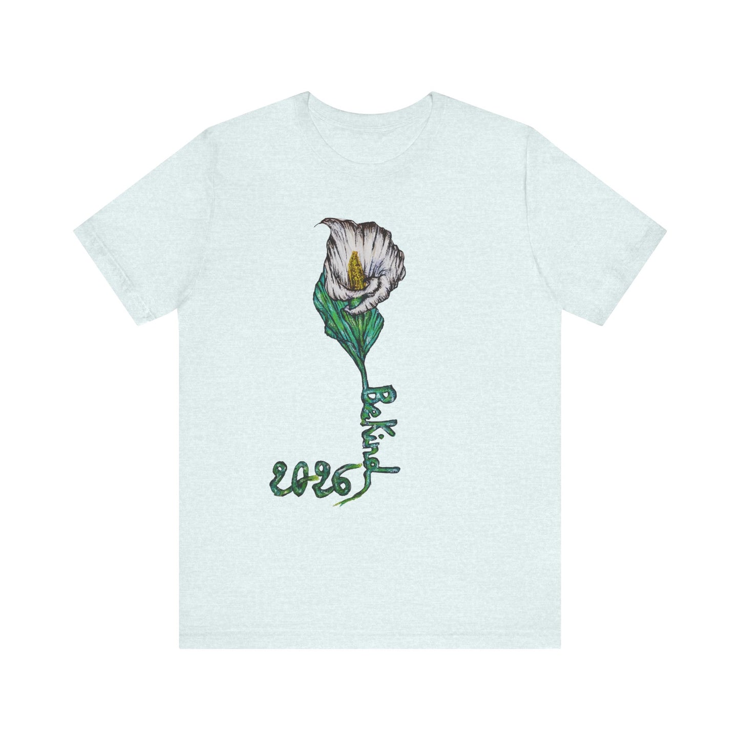 Be Kind Floral Unisex Jersey Tee