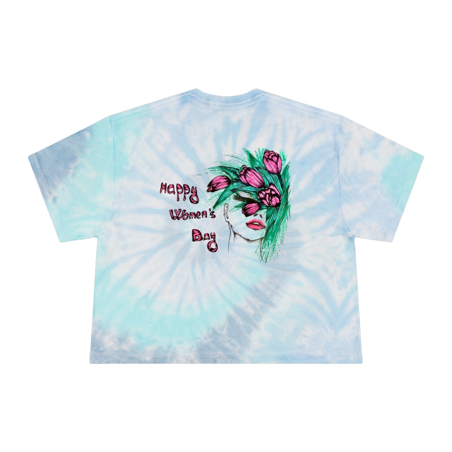 Women's Tie-Dye Crop Tee