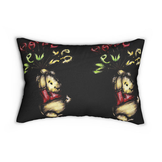 Spun Polyester Lumbar Pillow