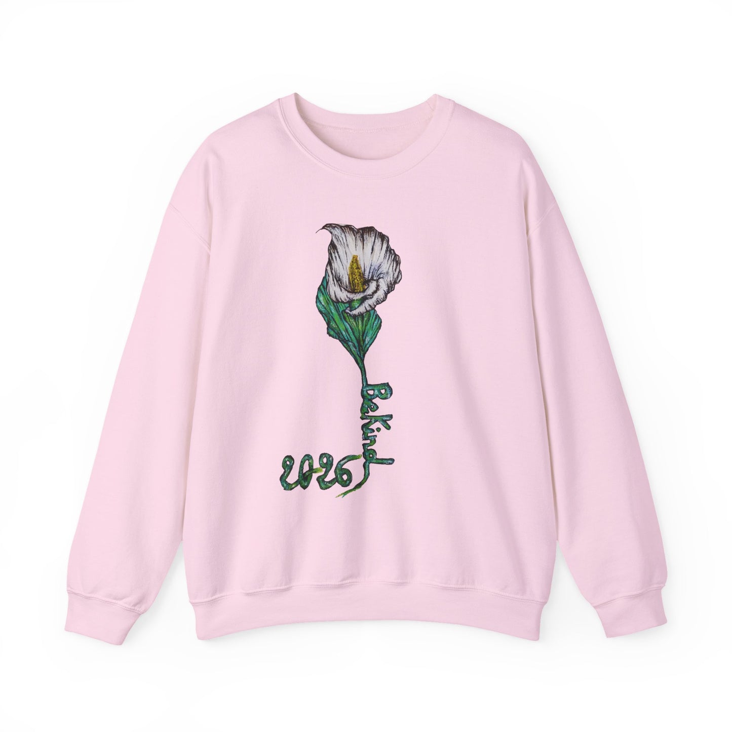 Kindness Floral Unisex Crewneck Sweatshirt