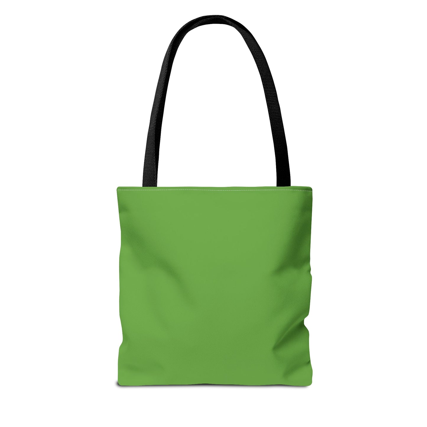 Floral Green Tote Bag - Unique Art Design for Everyday Use