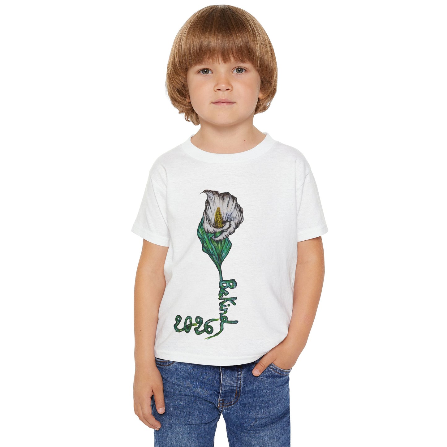 Be Kind Toddler T-Shirt - Cute Cotton Tee for Kids