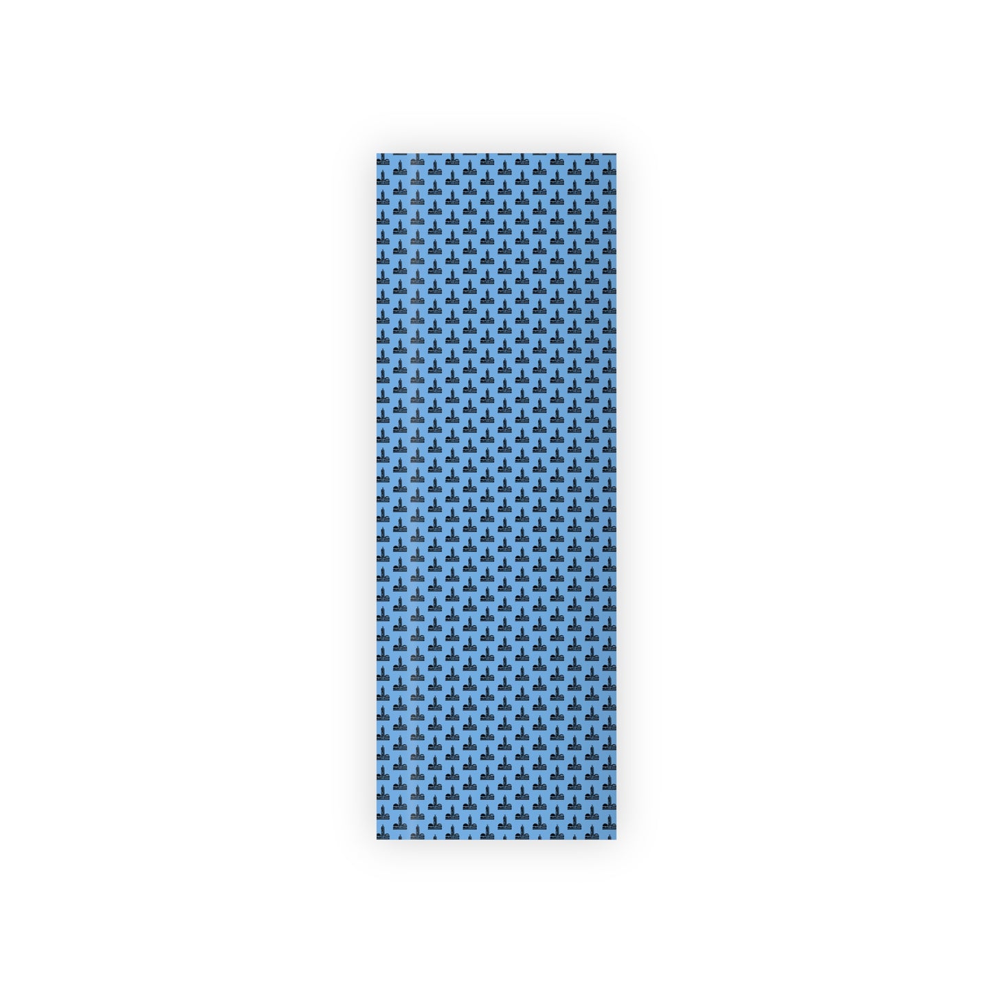 Elegant Blue Gift Wrapping Paper Roll - Perfect for Any Celebration