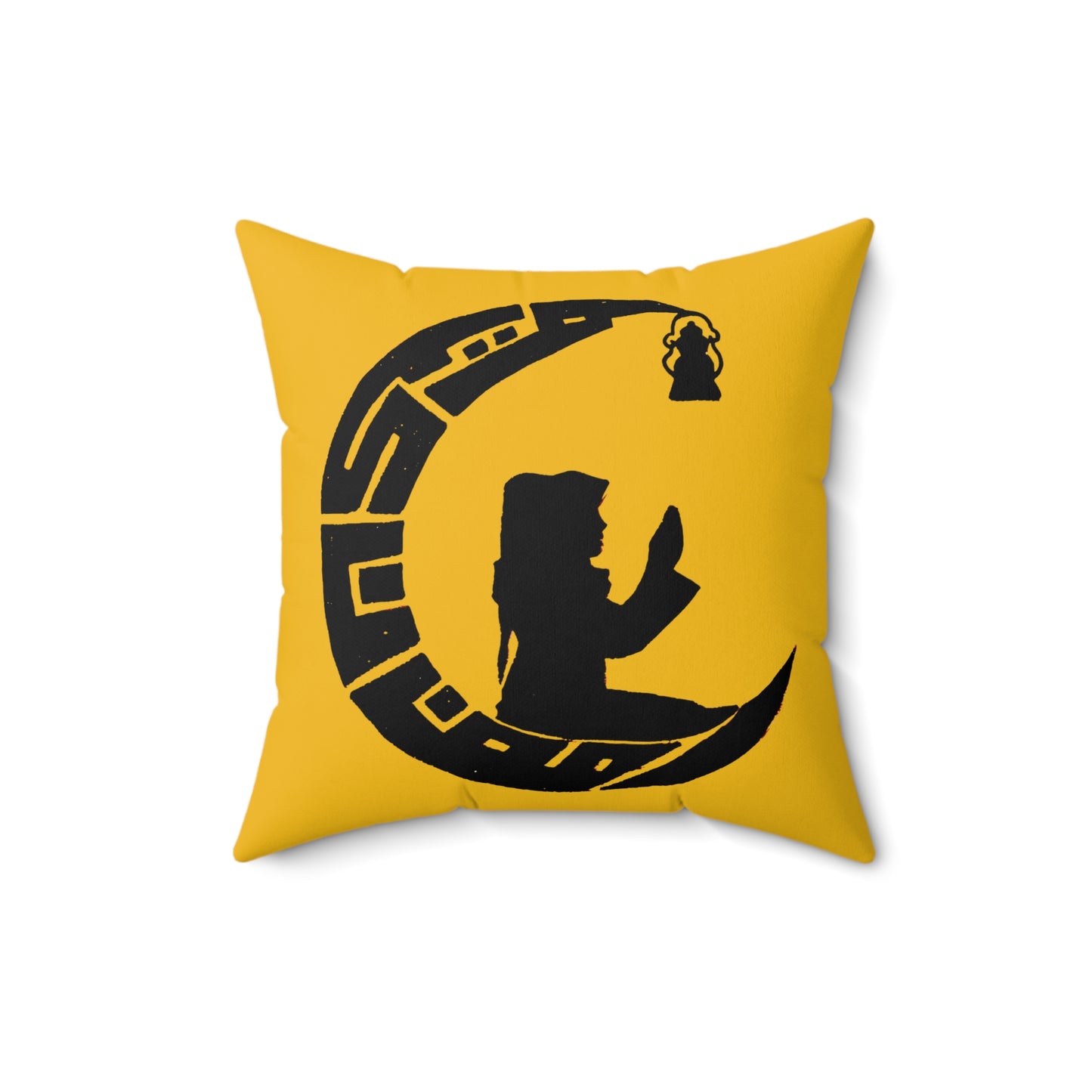 Faux Suede Square Pillow