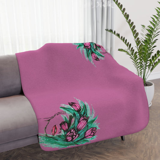 Tan Sherpa Blanket