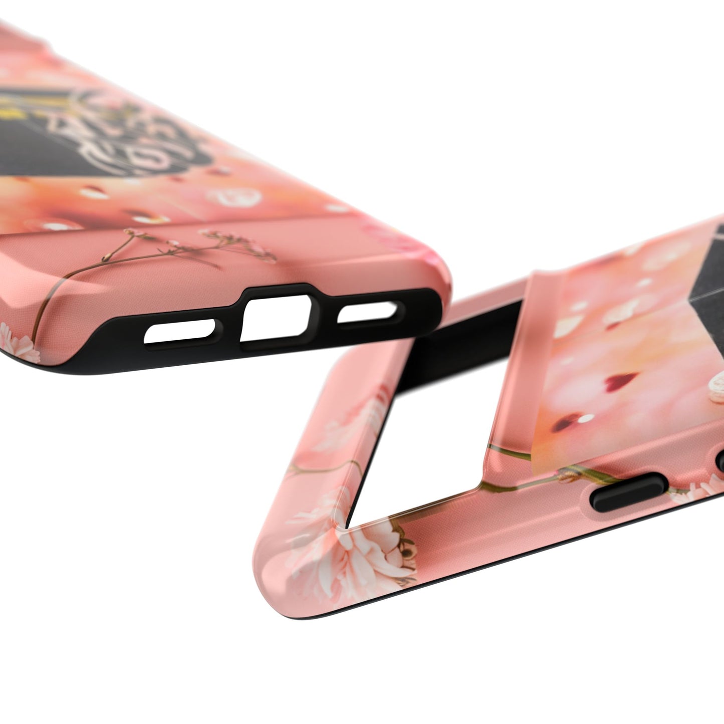 Kaaba Floral Phone Case – Pink Islamic Shrine Design