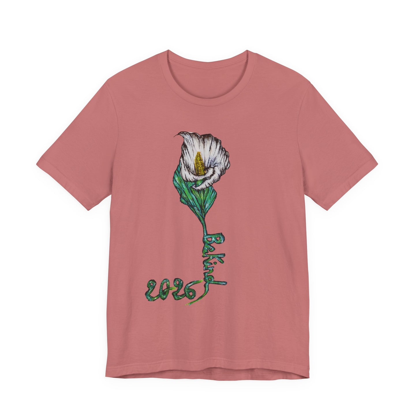 Be Kind Floral Unisex Jersey Tee