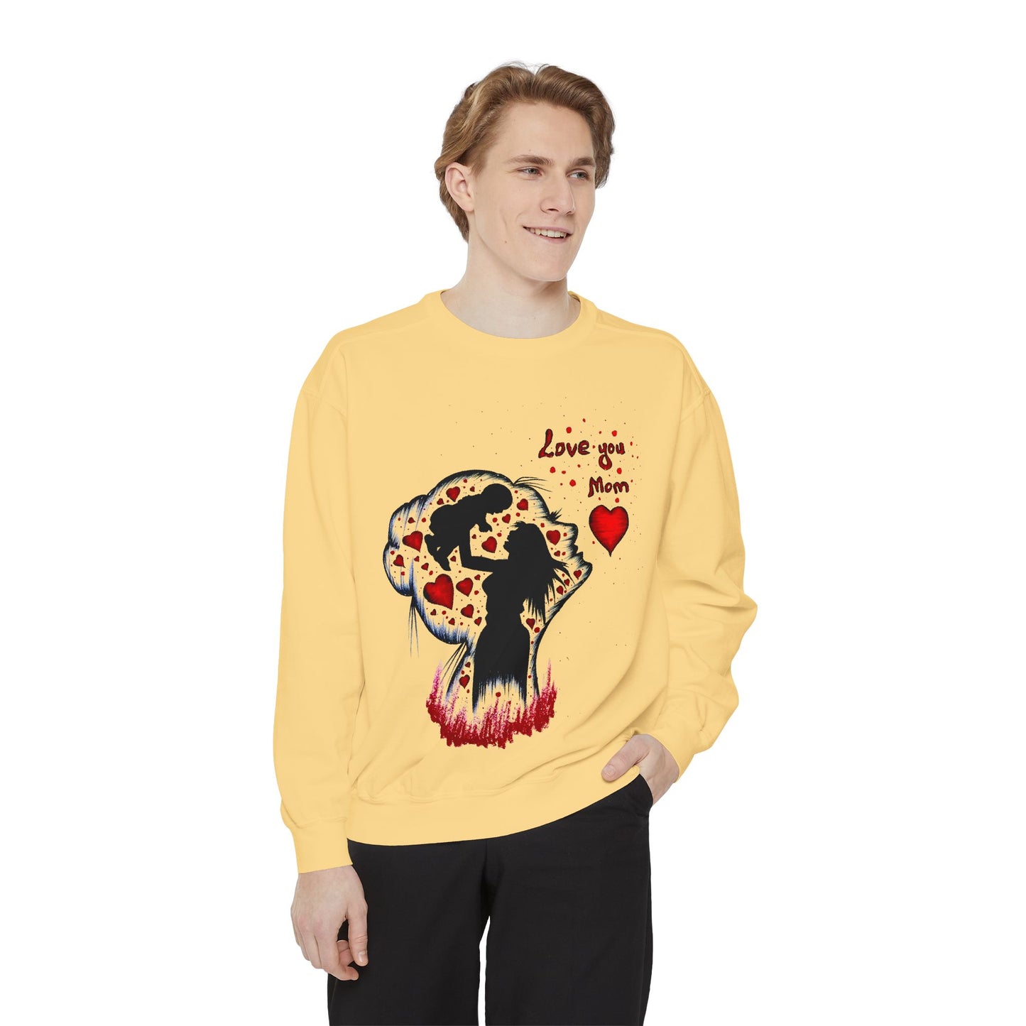 Unisex Garment-Dyed Sweatshirt