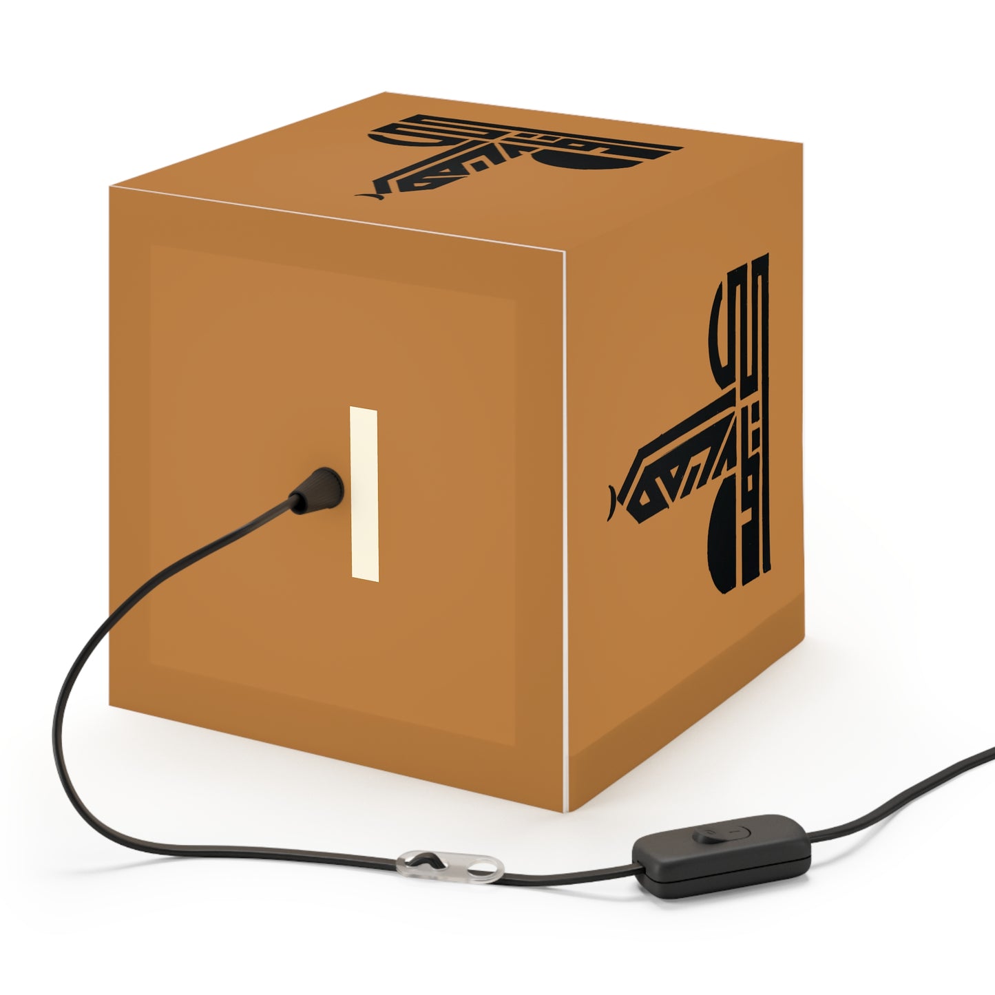 Modern Light Cube Lamp - Stylish Pendant with Cultural Design