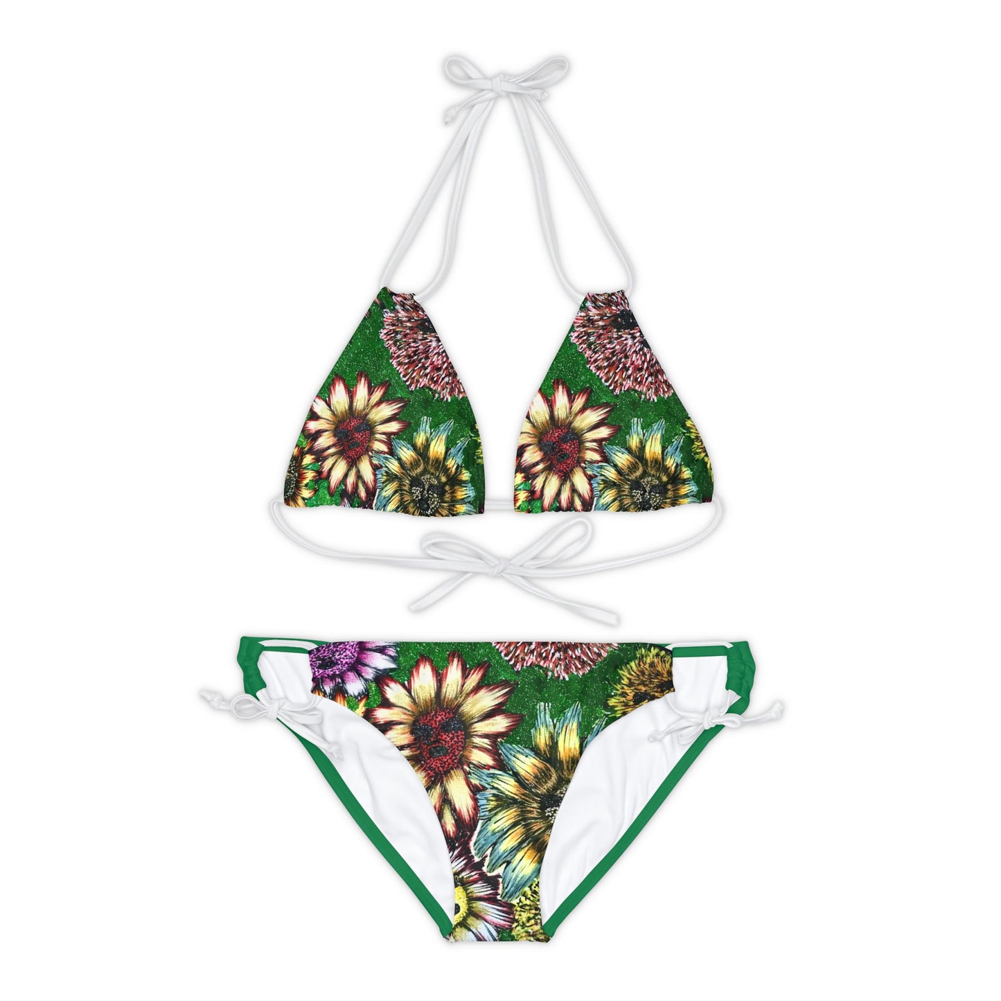 Strappy Bikini Set (AOP)
