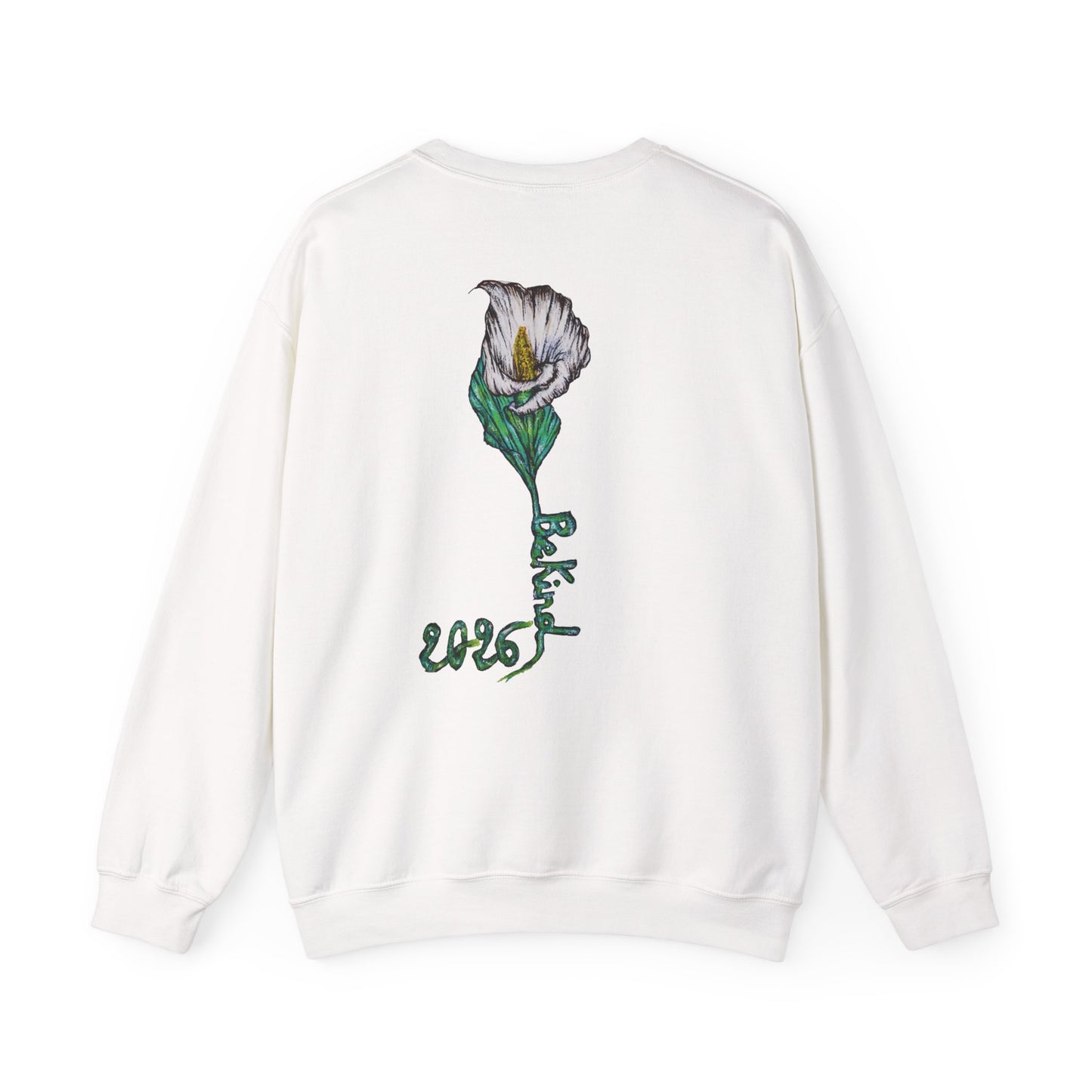Kindness Floral Unisex Crewneck Sweatshirt