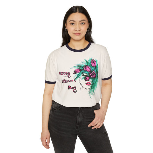 Unisex Cotton Ringer T-Shirt