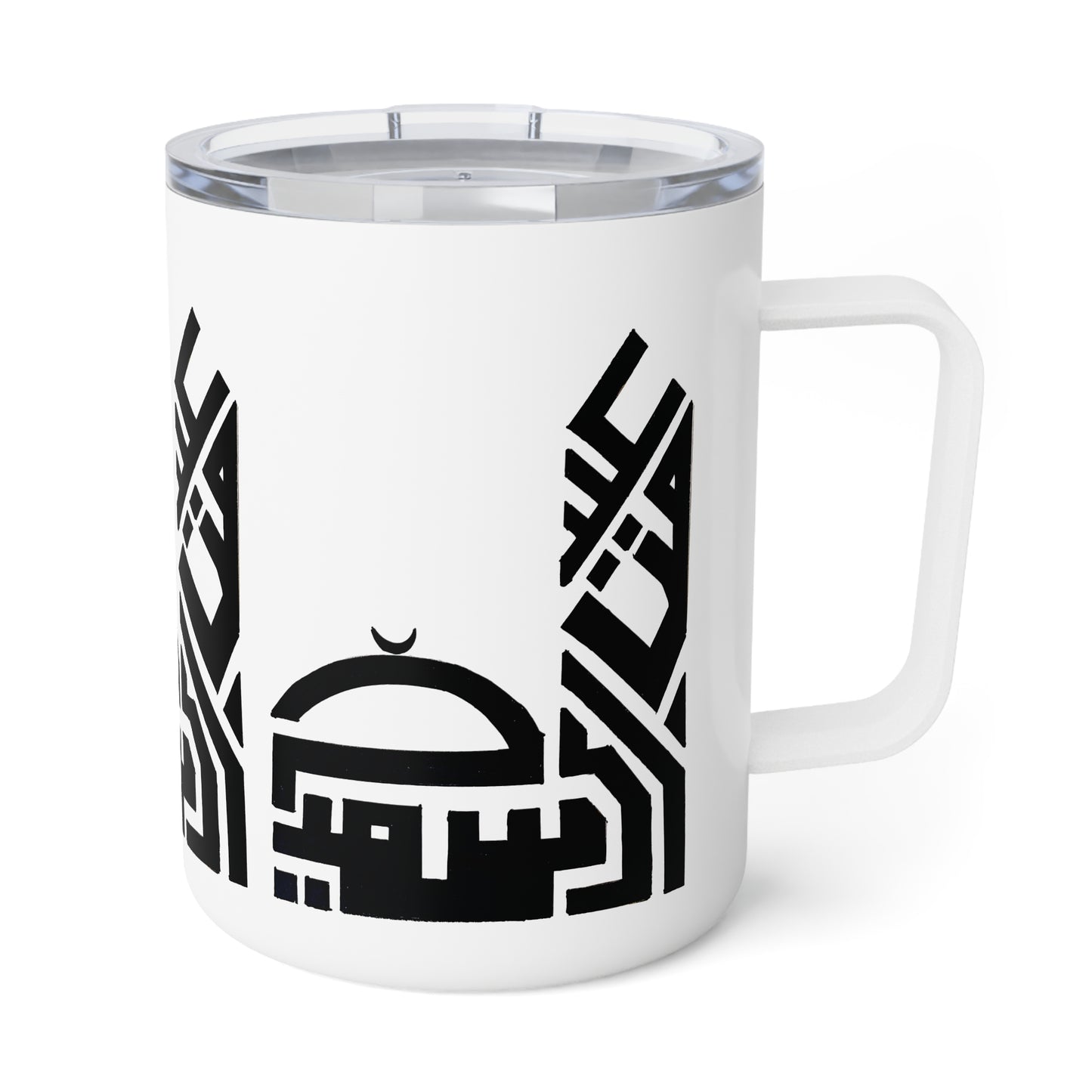 Ethnic-Inspired Insulated Coffee Mug - 10oz