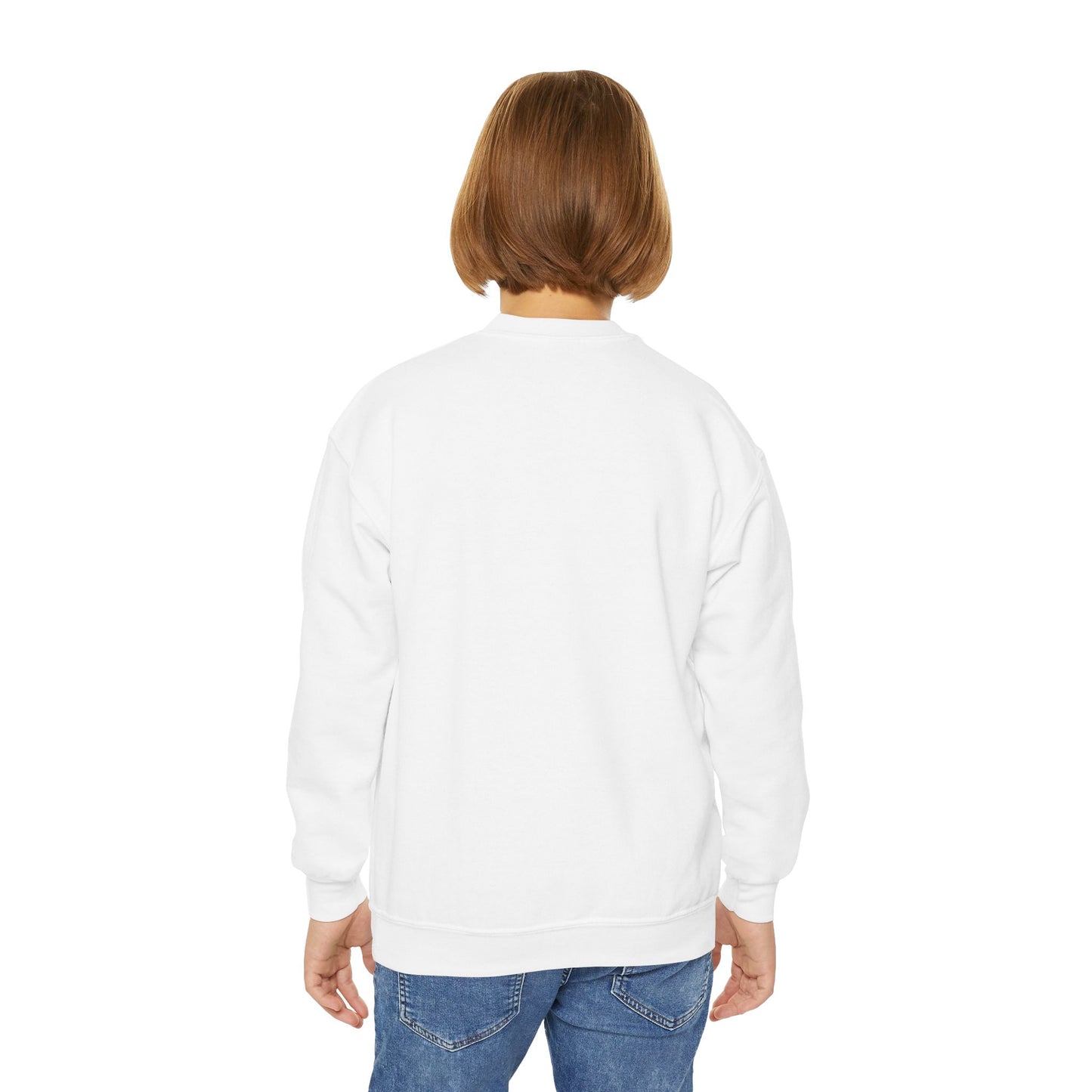 Flower Youth Crewneck Sweatshirt - Stylish & Cozy for All Seasons