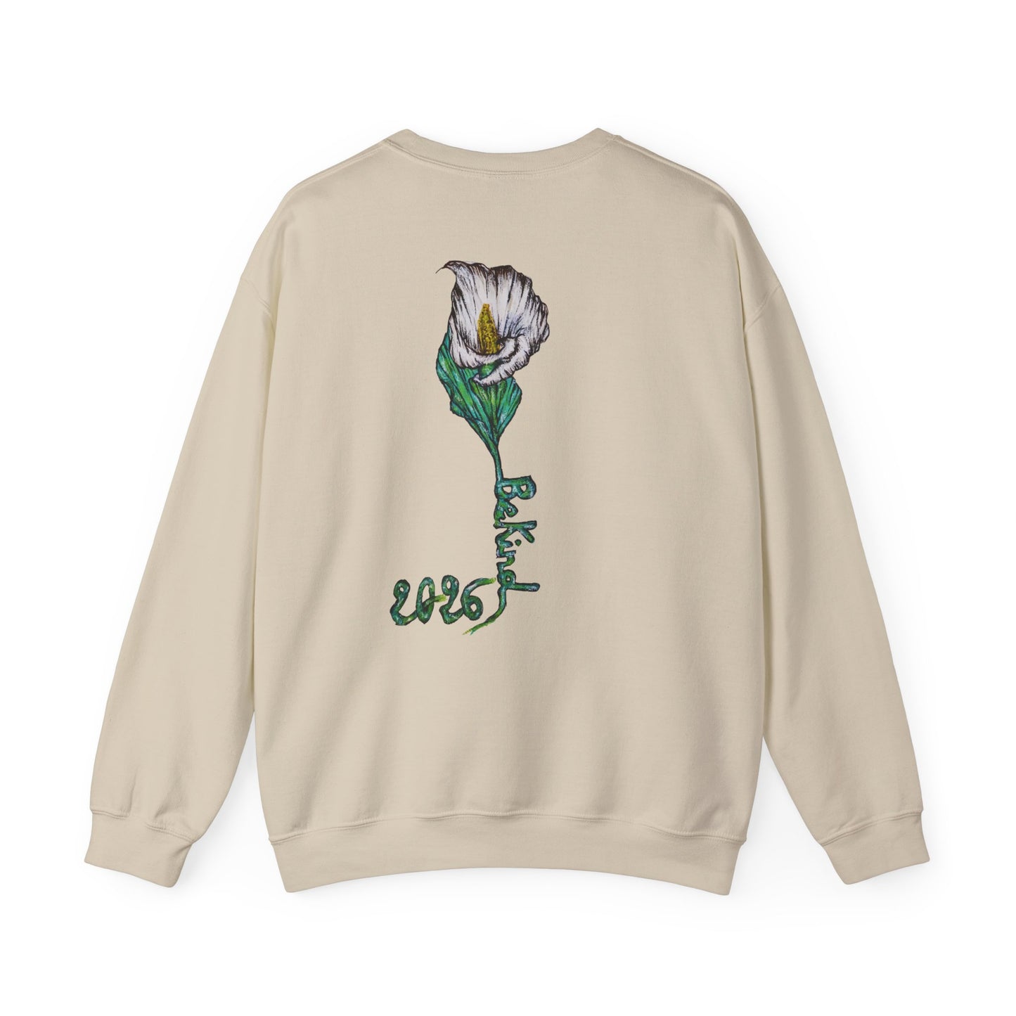 Kindness Floral Unisex Crewneck Sweatshirt