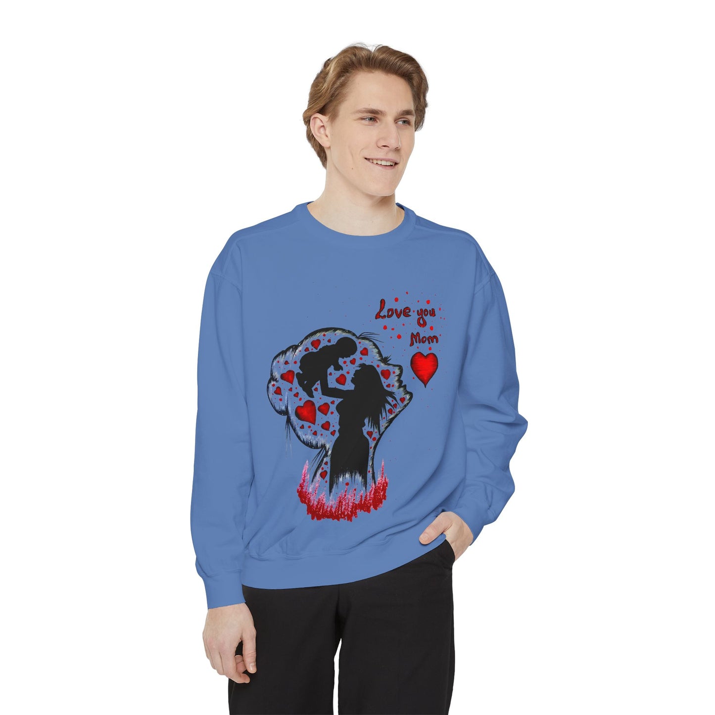 Unisex Garment-Dyed Sweatshirt