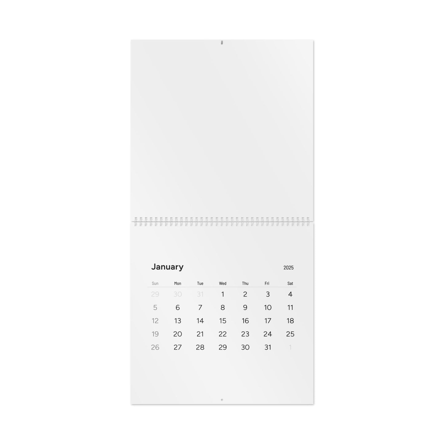 Standard Wall Calendar (2025)