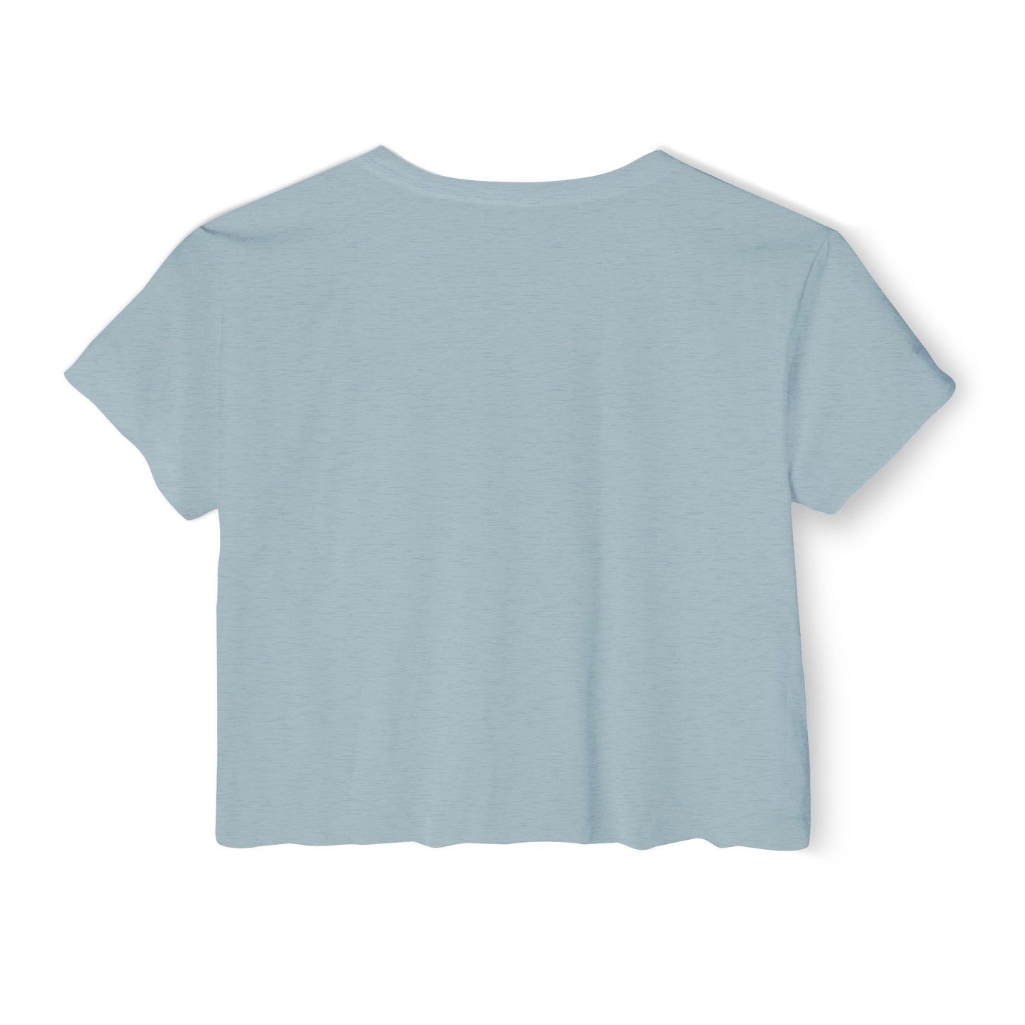 Women's Flower Graphic Crop Top - Perfect for Festivals