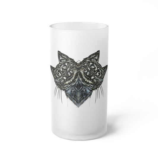 Frosted Glass Beer Mug