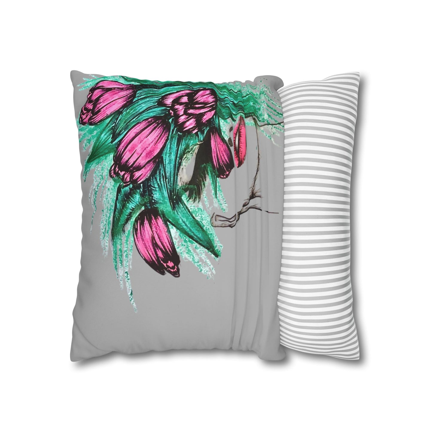 Square Poly Canvas Pillowcase