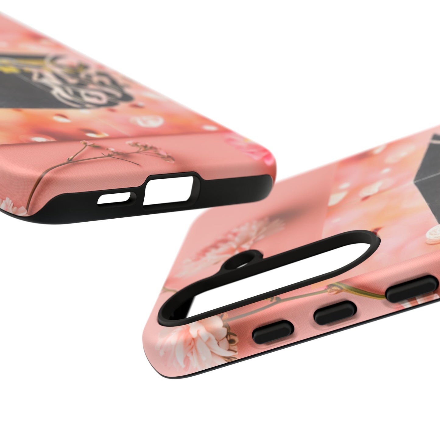 Kaaba Floral Phone Case – Pink Islamic Shrine Design