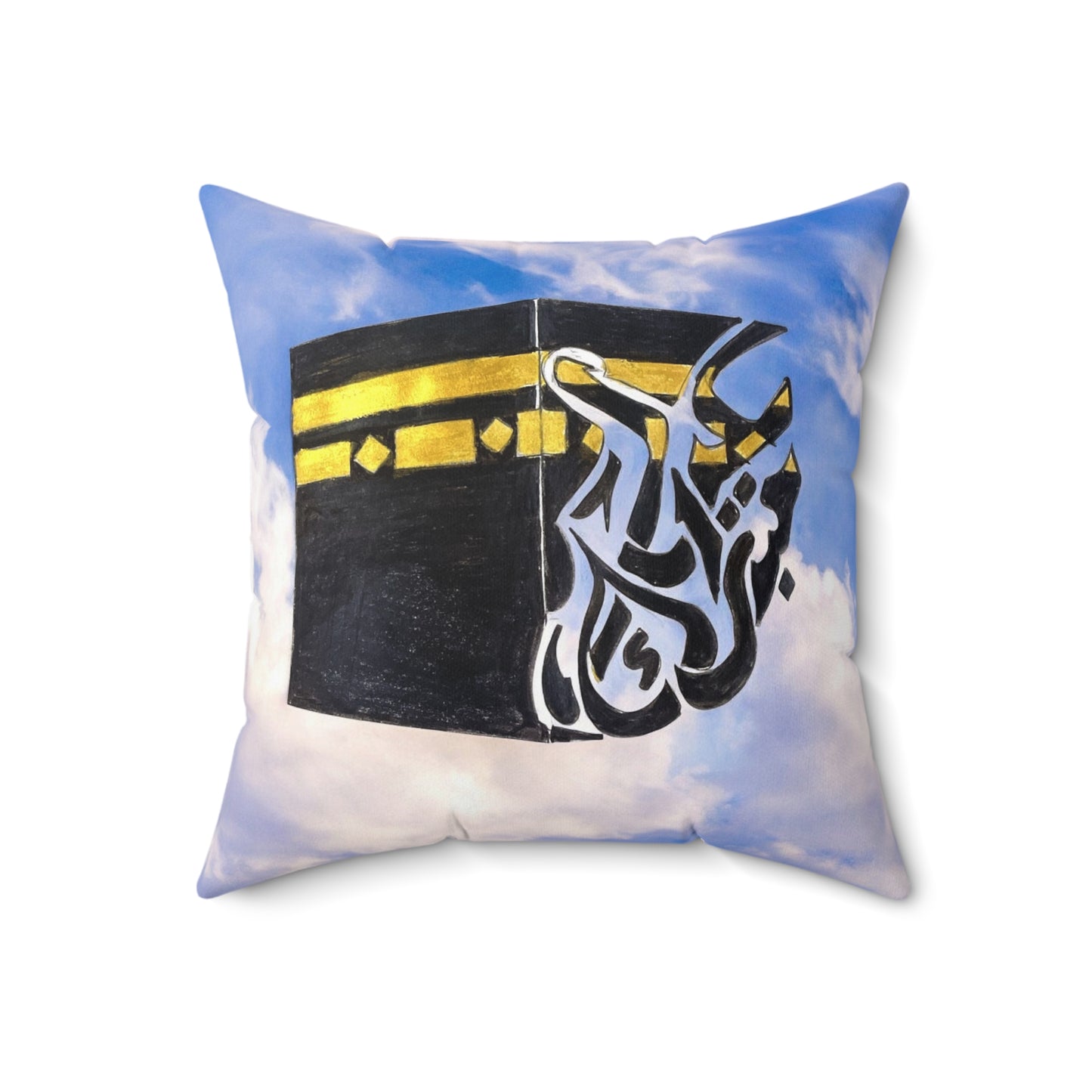 Spun Polyester Square Pillow