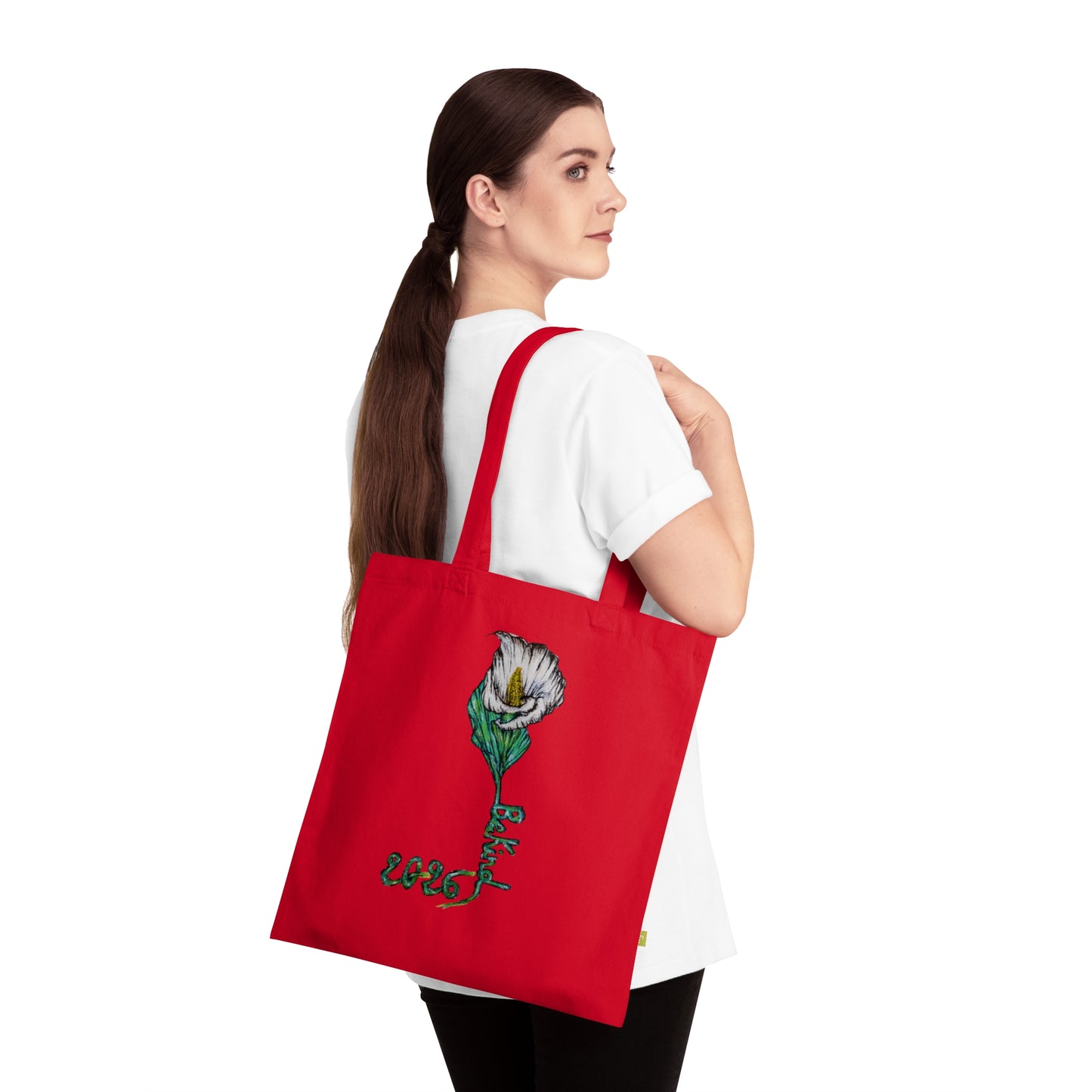 Eco-Friendly Floral Tote Bag - Ideal for Everyday Use