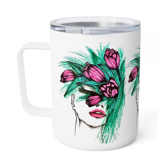 Insulated Coffee Mug, 10oz