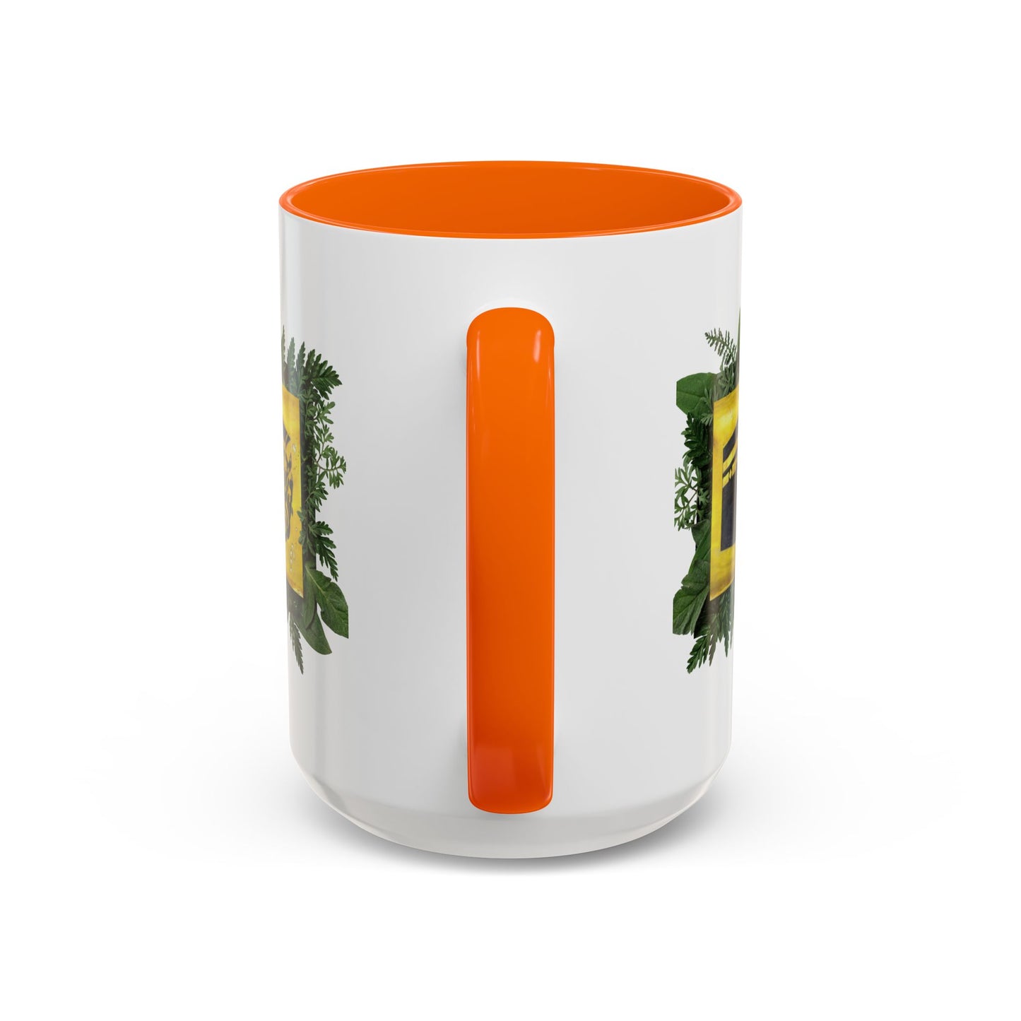 Kaaba Floral Accent Coffee Mug — Islamic Pilgrimage Hajj Umrah Gift (11/15 oz)