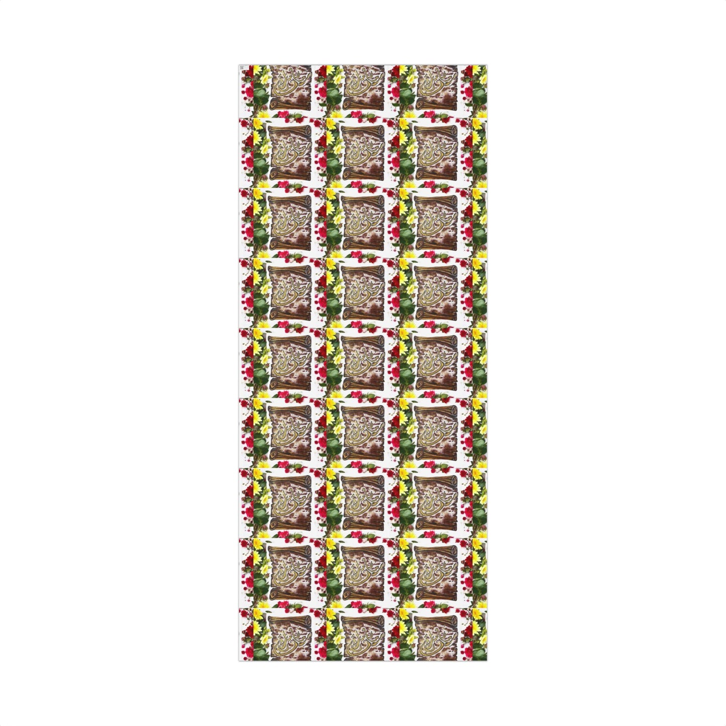 Wrapping Paper — Floral & Vintage Tile Design Gift Wrap