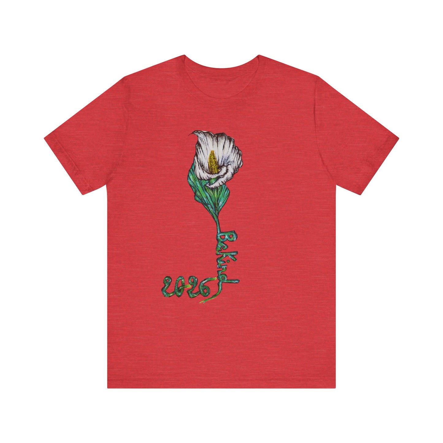 Be Kind Floral Unisex Jersey Tee