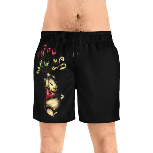 Men's Mid-Length Swim Shorts (AOP)