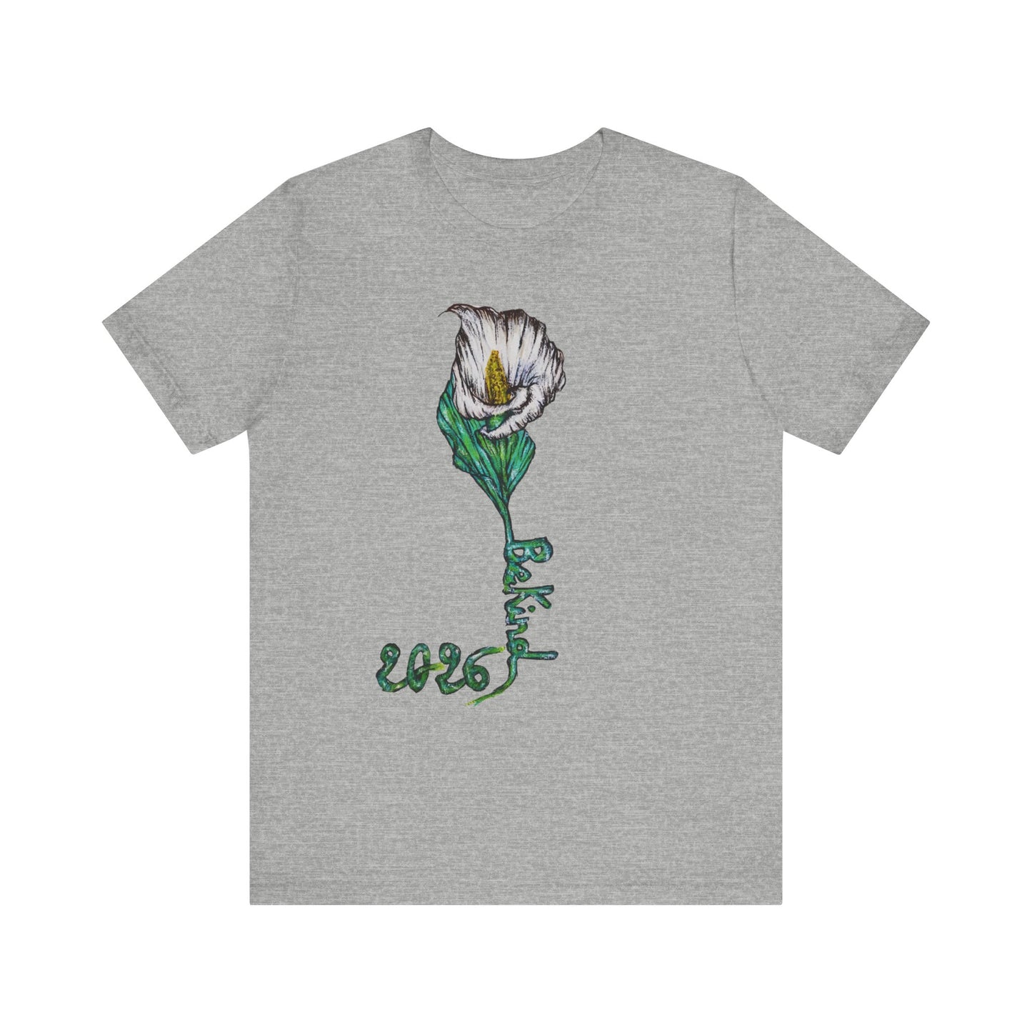 Be Kind Floral Unisex Jersey Tee