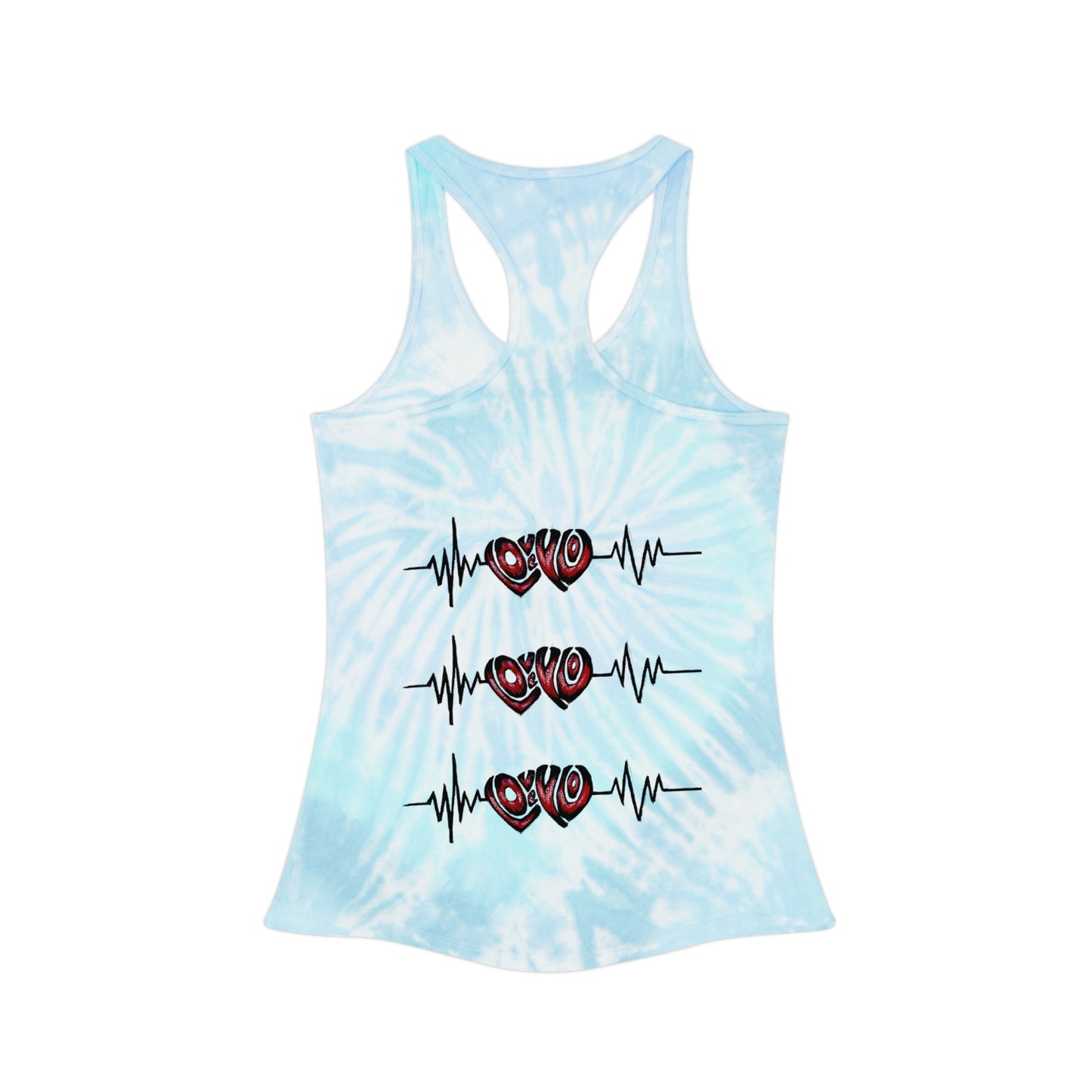 Tie Dye Racerback Tank Top