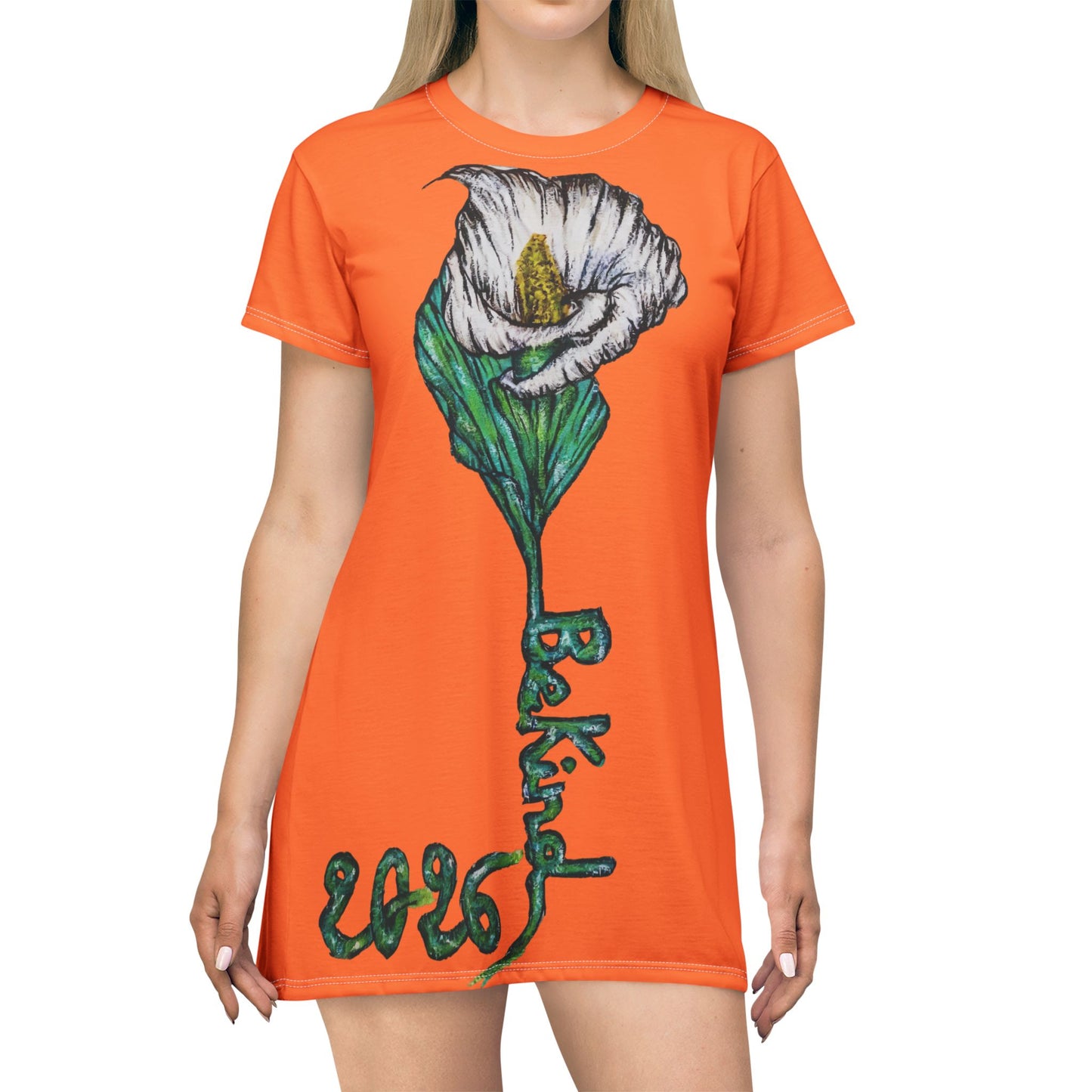 T-Shirt Dress (AOP)