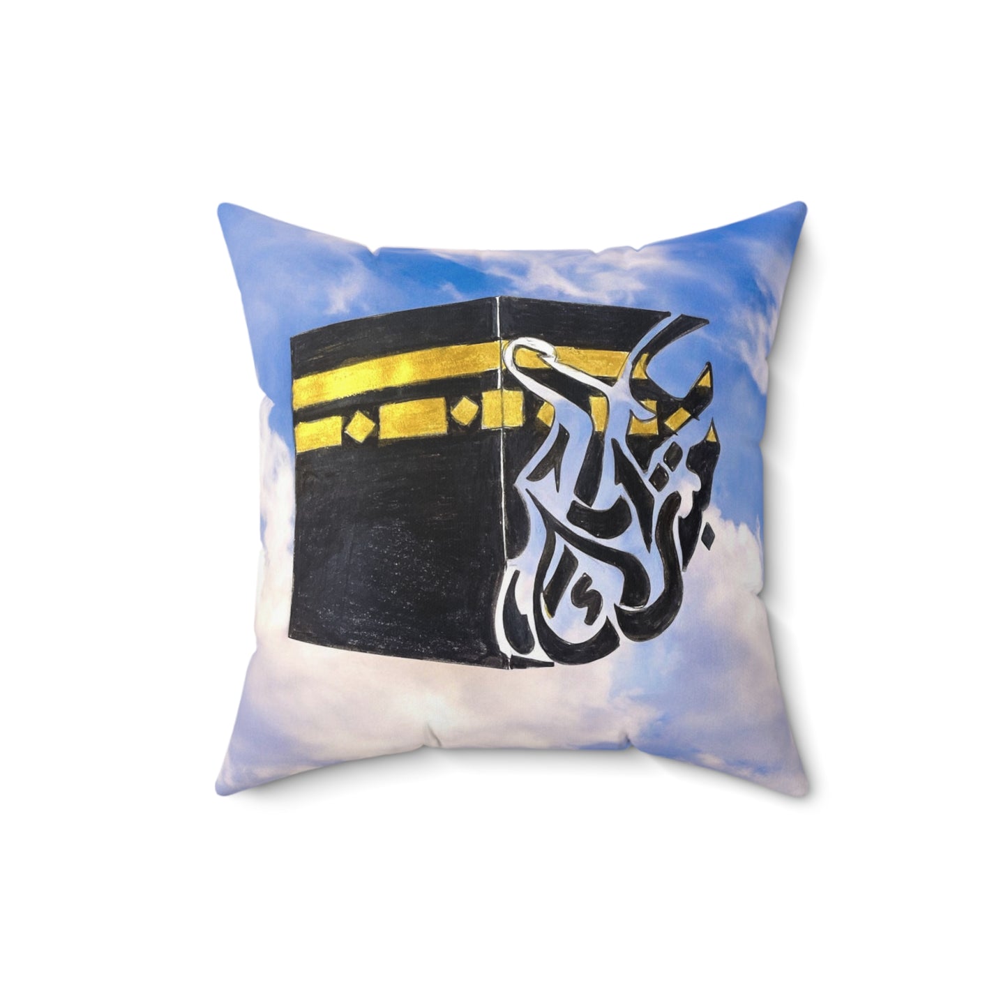 Spun Polyester Square Pillow