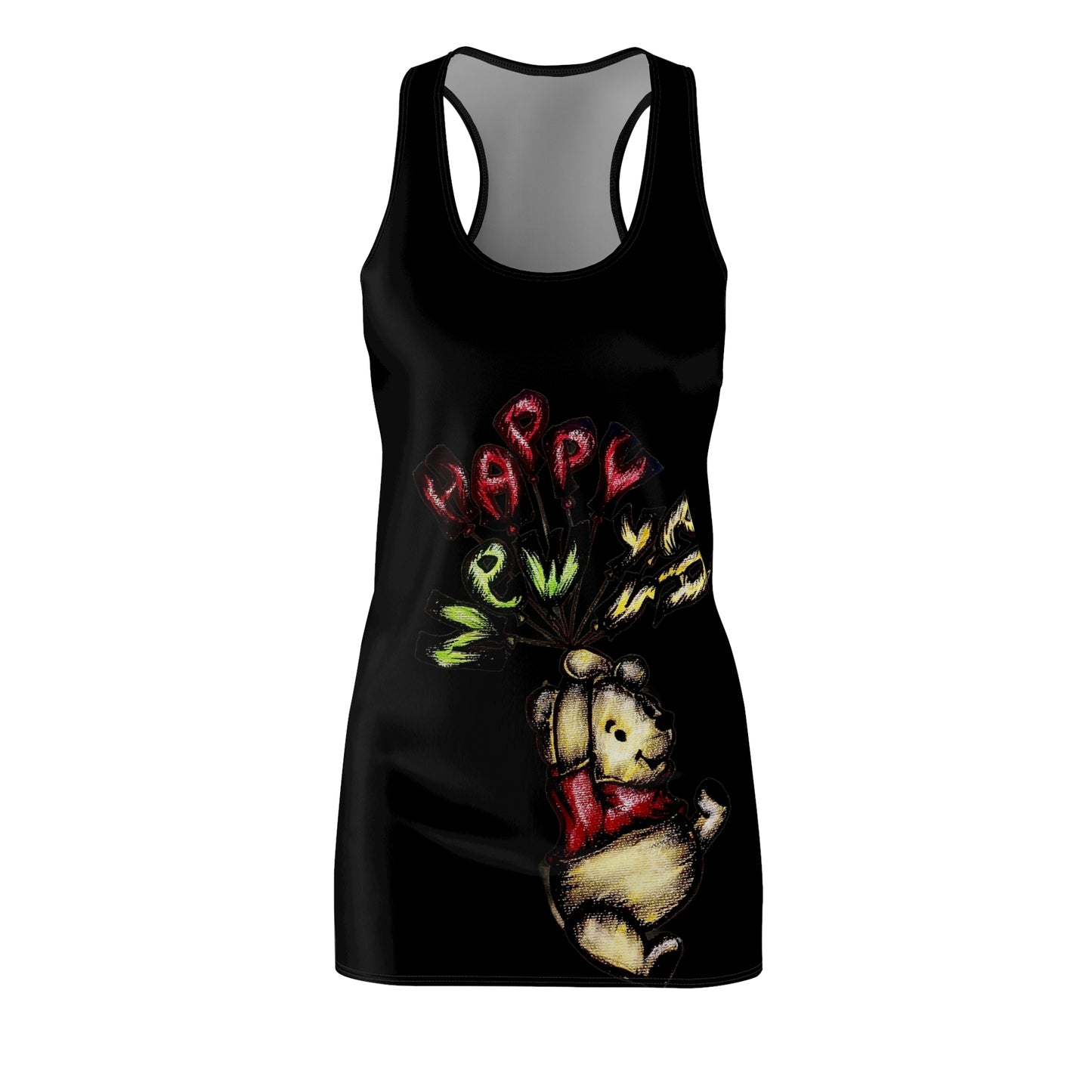 Women's Cut & Sew Racerback Dress (AOP)