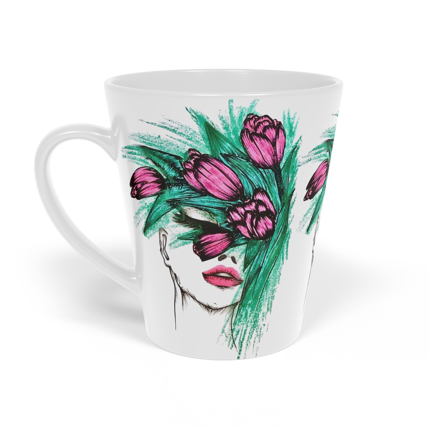 Latte Mug, 12oz