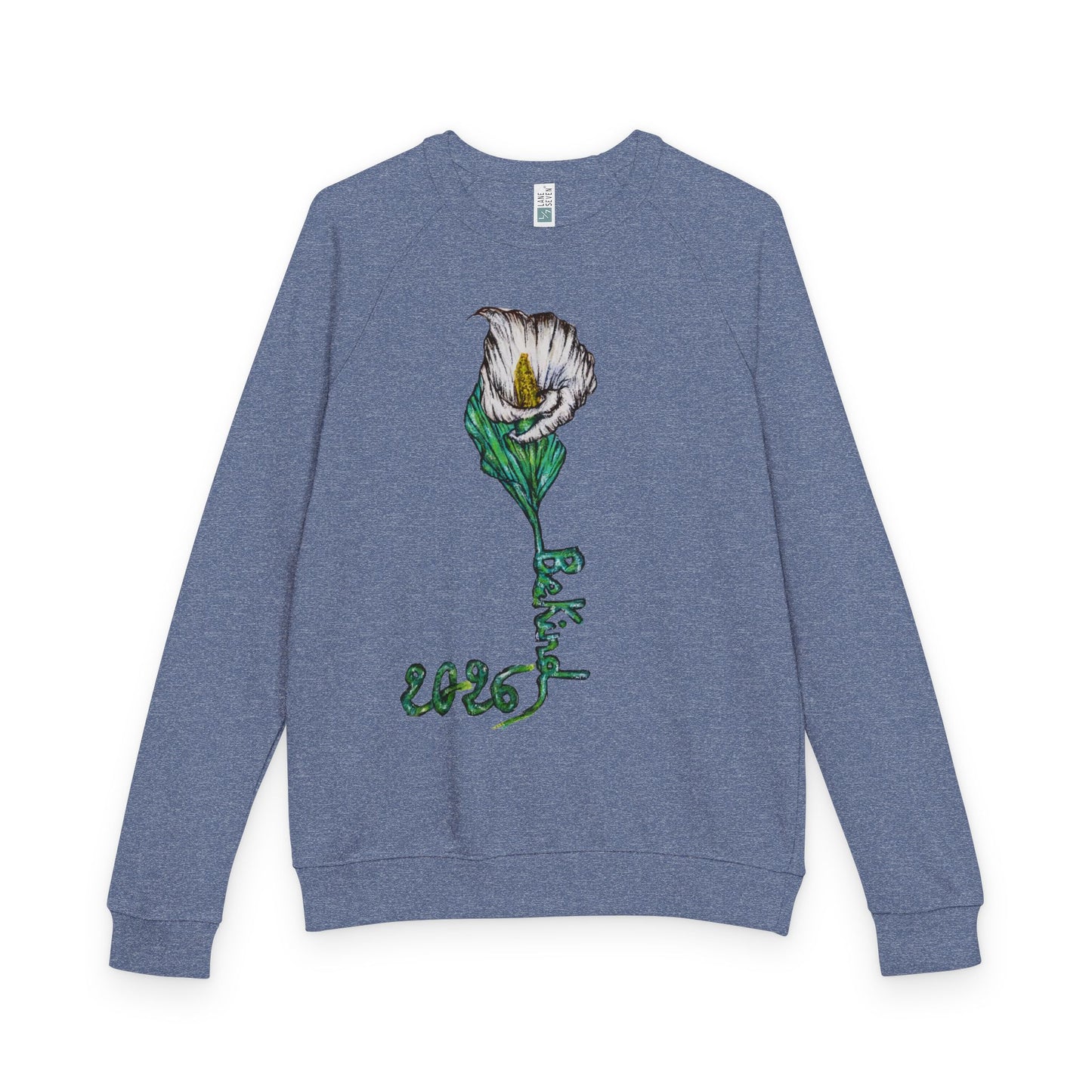 Floral Art Unisex Crewneck Sweatshirt